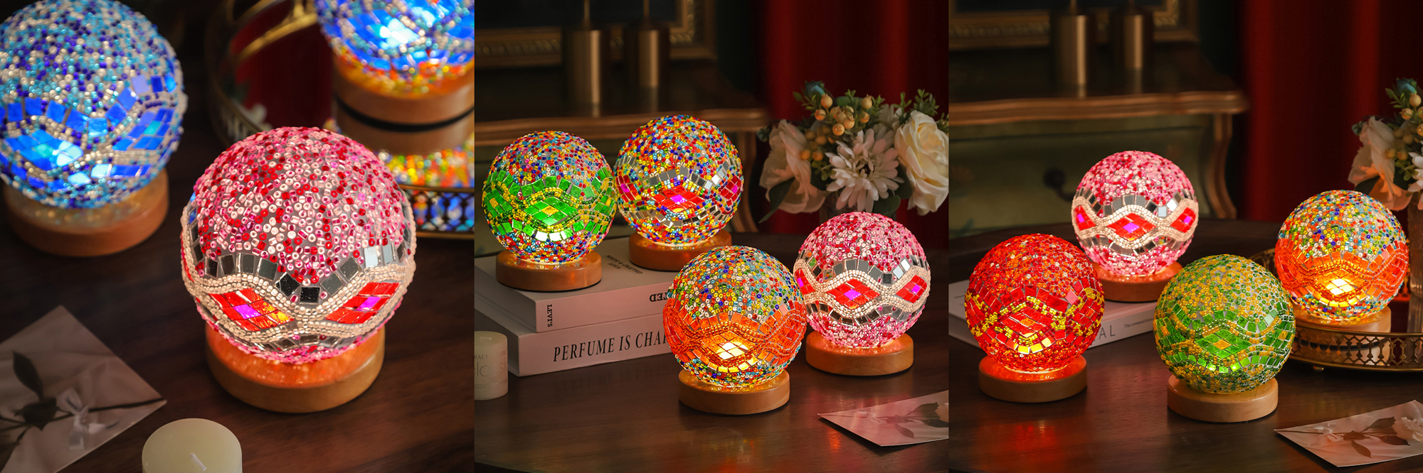 Highly Attractive Level Plug In Mosaic Baroque Night Light Bedroom Bedside Sleep Party Atmosphere Light Birthday Gift p 55382063