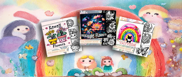 Simple Splendor Bold And Simple Kawaii Flower Coloring Book 25 Pages Of Thick Paper Notepad Simple Style Soft Cover Plain Ruling A Perfect Gift For Birthdays And Holidays p 41115173