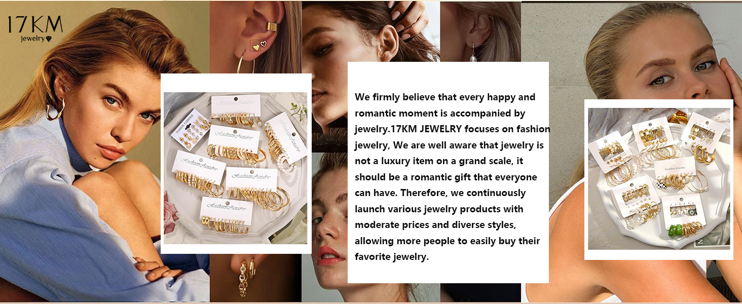16 18 24 30pcs Rhinestone Faux Pearl Butterfly Heart Star Snake Rose Daisy Shell Women Earring Set Elegant Gift For Vacation Party Daily Matching p 57124898