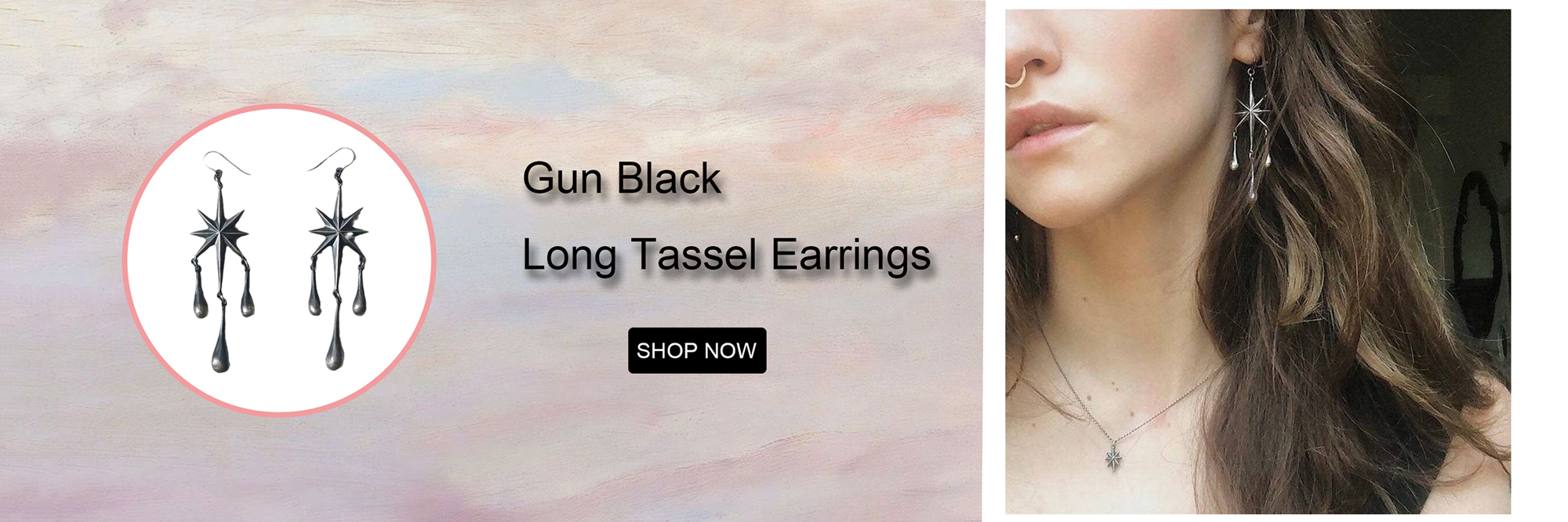 New Vintage Gun Black Long Tassel Drop Earrings For Women Ethnic Jewelry Handmade Teardrop Pendant Dangle Earrings Gift p 45117711