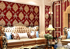 3D Flower Stripe Geometric Patterns European Modern AB Style Clothing Store Cafe Hotel Bedroom Living Room TV Background Wall PVC 1 7ft 31 16ft Non Pasted Wallpaper p 50144013