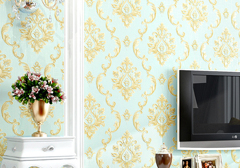 3D Damask Thick European Style Modern Minimalist Bedroom TV Background Living Room Wall Cafe Hotel Restaurant Non Woven 1 7ft 31 16ft Non Pasted Wallpaper p 51008294