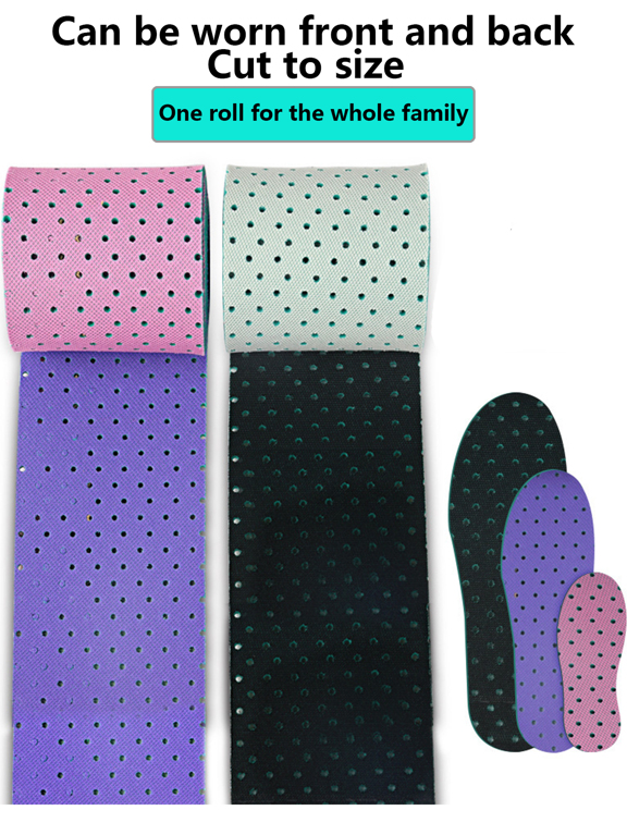 1 Roll Self Cut Insoles Soft Comfortable Sports Shock Absorbing Insoles p 51584651