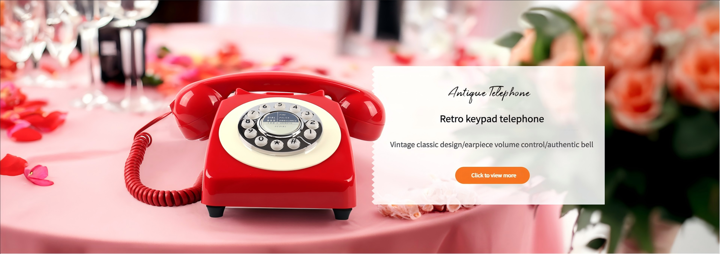 1pc Vintage Telephone Voice Guestbook For Weddings Audio Recording Phone For Parties Retro Voice Message Recorder For Weddings Anniversaries Graduations And Other Special Events Back To School p 39497396