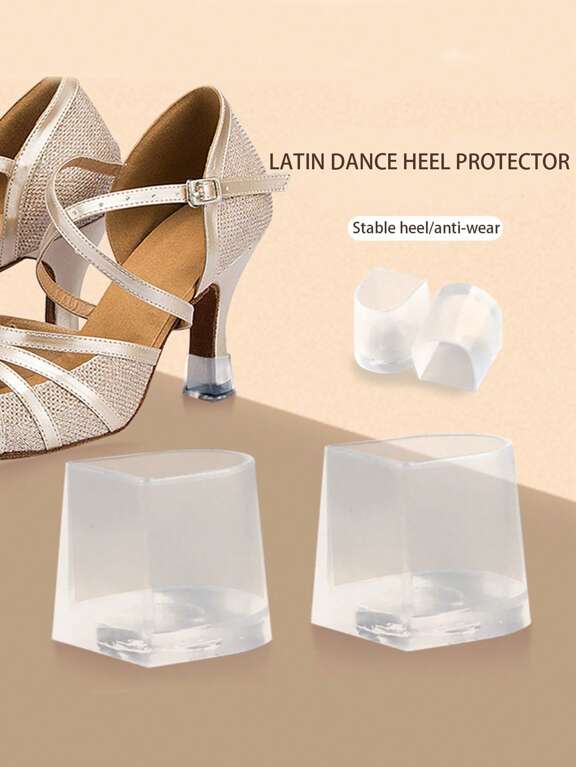 1 Pair High Heel Protector Silicone Heel Stoppers U Shaped Non Slip Heel Pads Prevent Damage And Noise For Women On Lawn Beach Wedding p 51111652