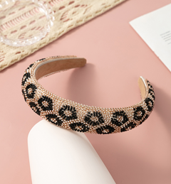 1pc Floral Print Color Blocking Palace Style Elegant Glass Hair Accessory Suitable For Spring Summer Autumn Winter p 52725637