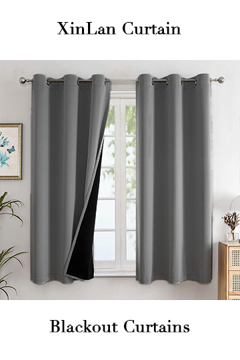 2pcs Blackout Curtains With Coating Insulating Lining Perfect For Living Room Bedroom Kitchen Bathroom Home Decoration Room Decor p 57848485