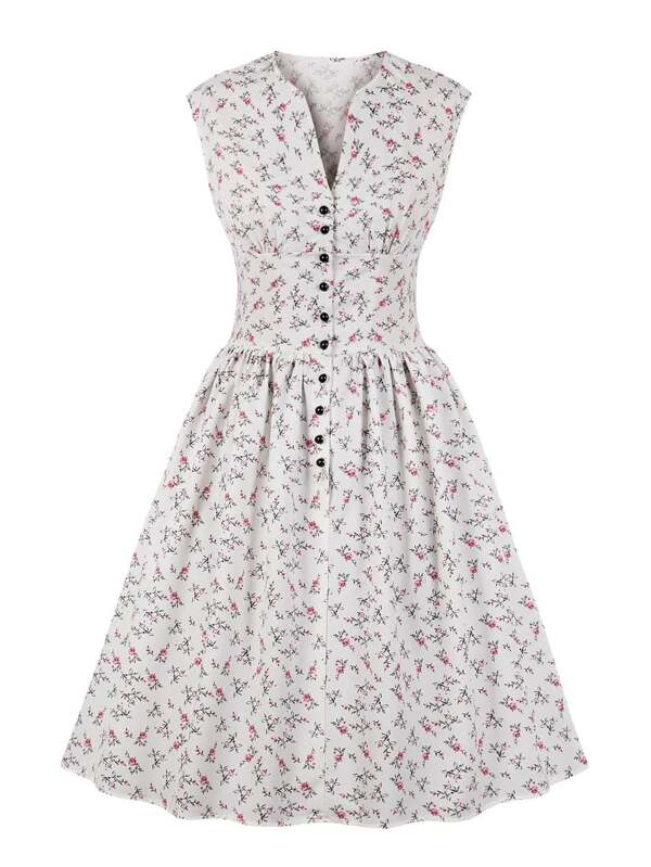 shein 50s dress