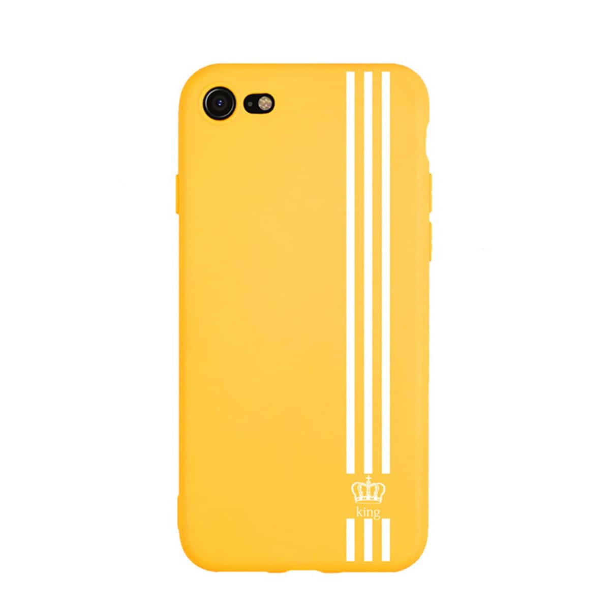

Striped Pattern iPhone Case, Yellow