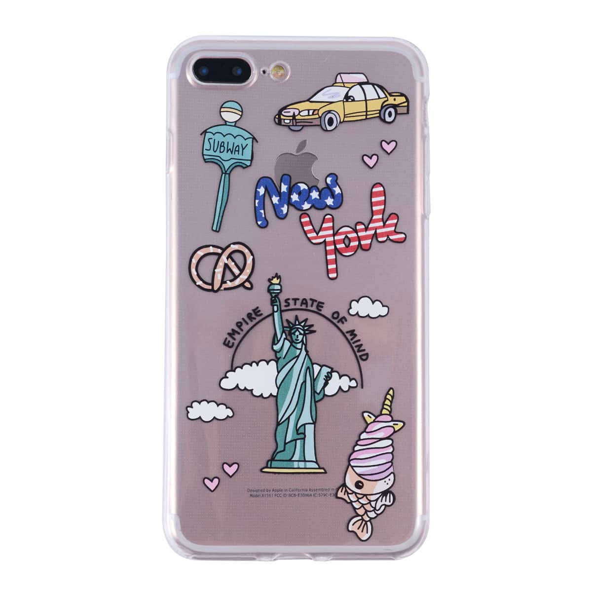 

Mixed Print iPhone Case, Multicolor