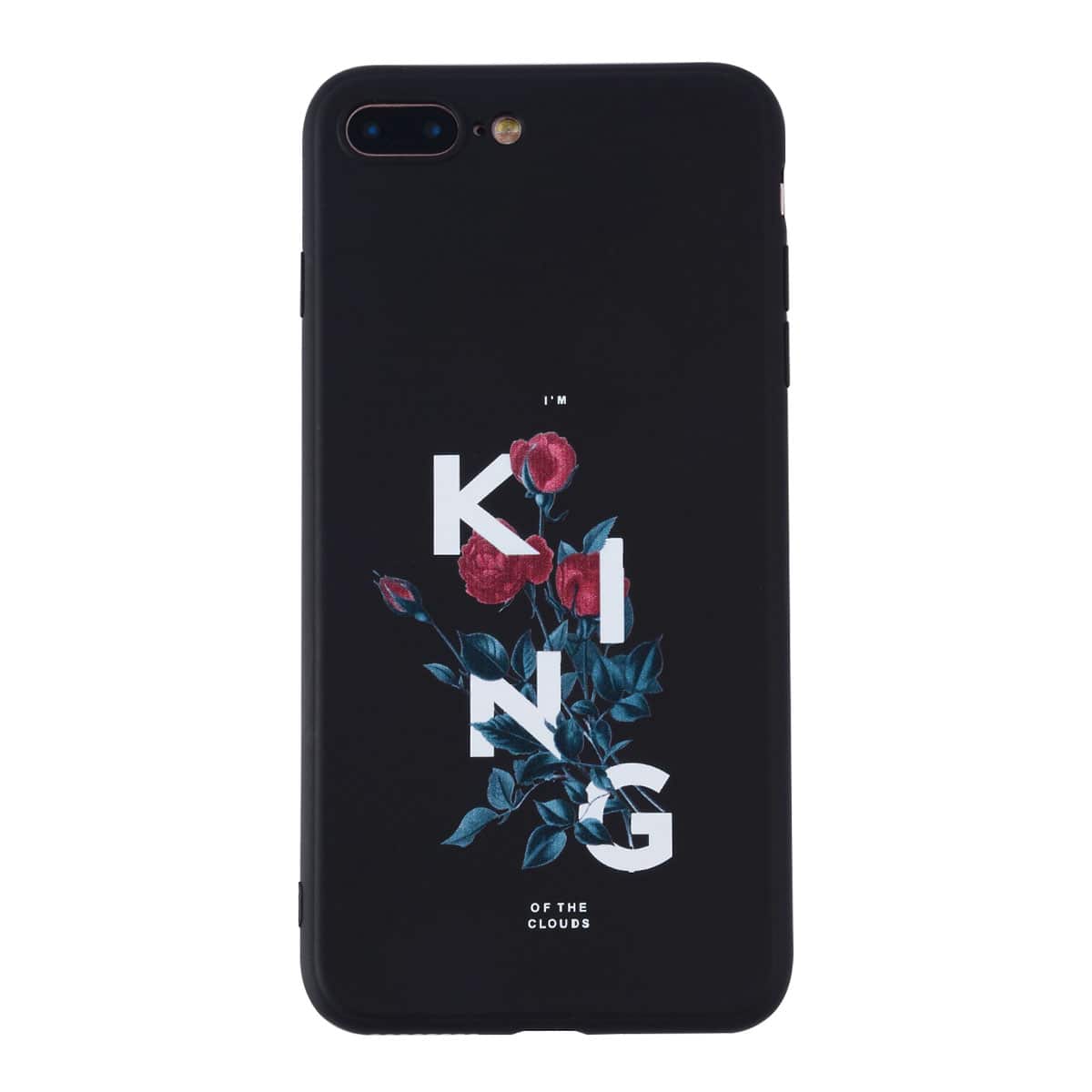 

Letter & Rose Print iPhone Case