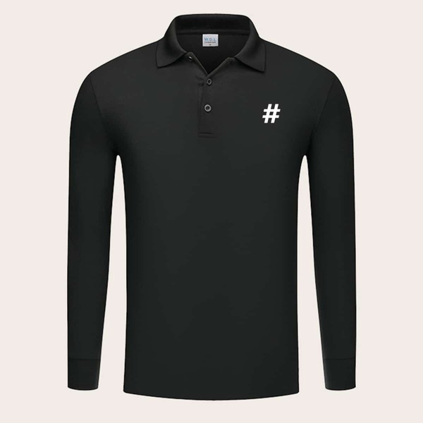 

Men Graphic Print Polo Shirt