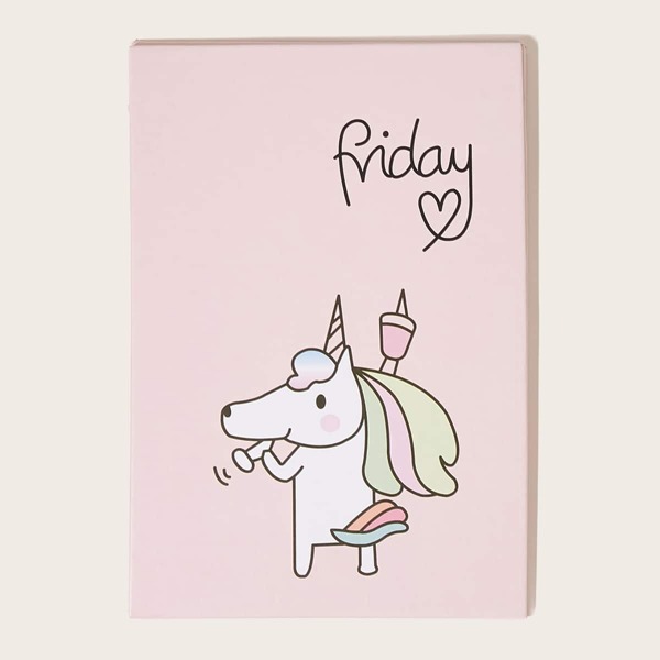 

Portable Unicorn Pattern Folded Mirror