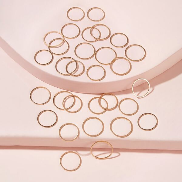 

Simple Ring 30pcs, Gold