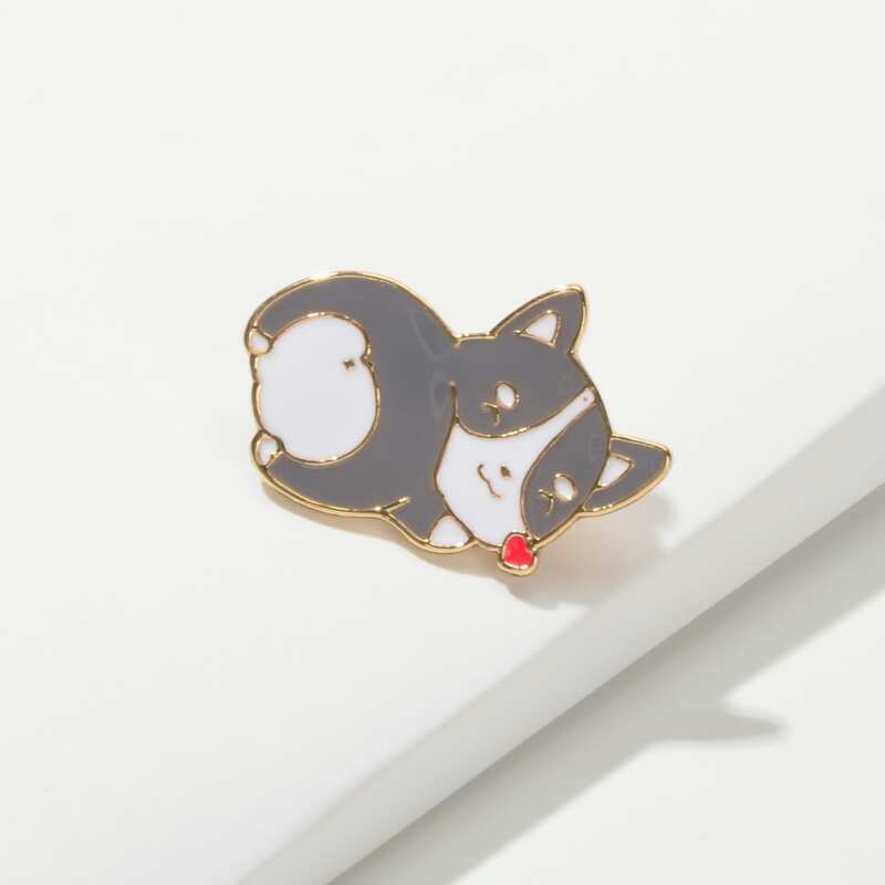 

Dog Design Brooch 1pc, Multicolor
