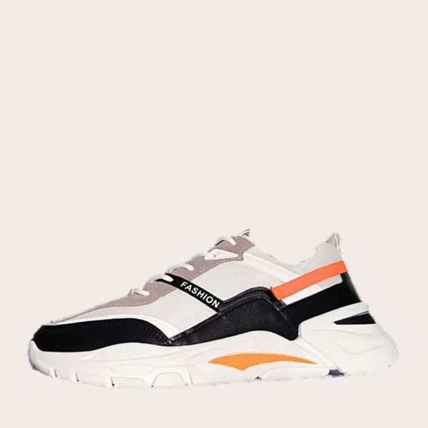 

Men Lace-up Front Chunky Sneakers