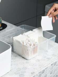 수납함 수납함 & 쓰레기통 - 클리어 - 보기 3