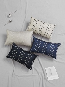 1pc Simple Arrow Line Print Pillowcase Shein Eur