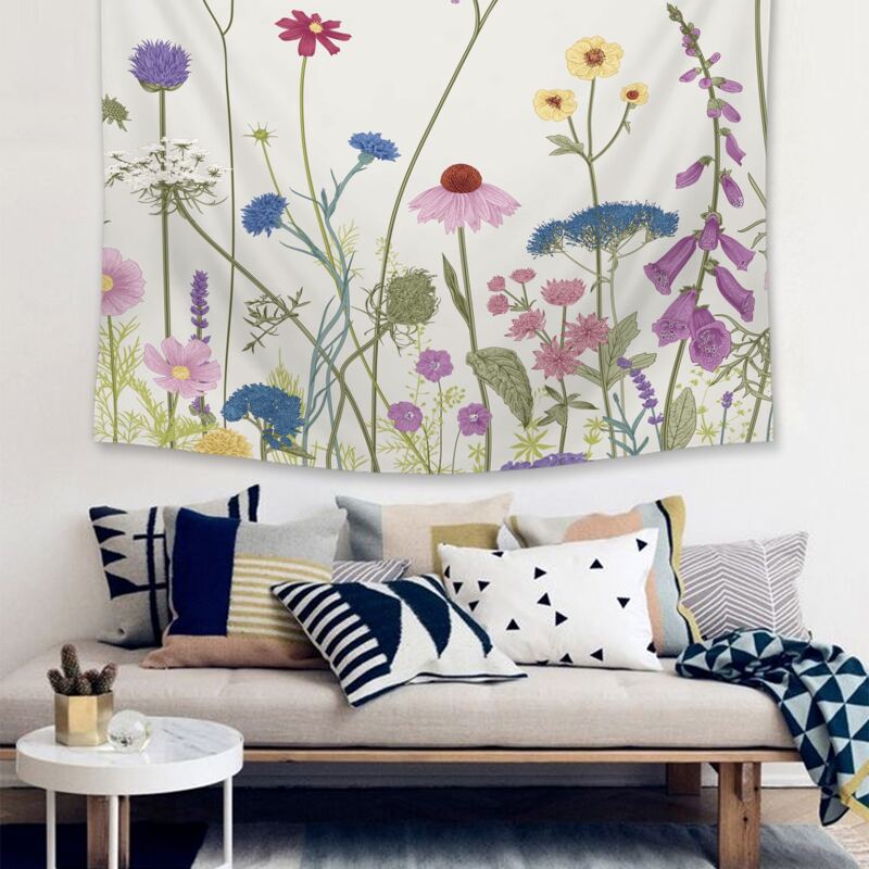 

Floral Print Tapestry