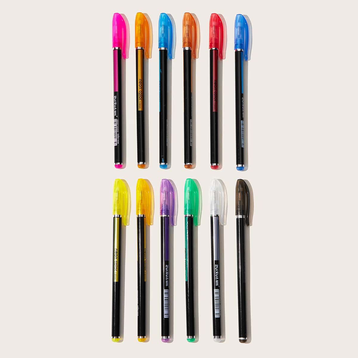 

Neon Color Painting Pen Set 12pcs, Multicolor
