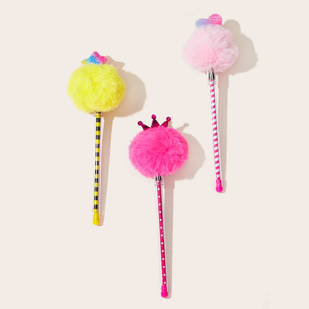 

Pom Pom Decor Gel Pen 1pc