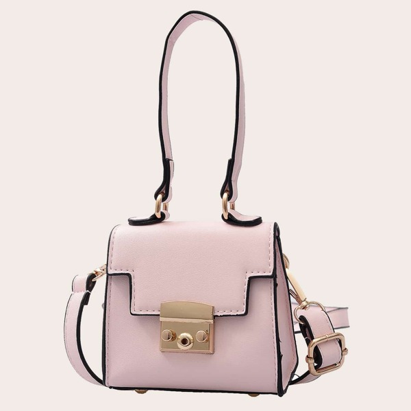 

Girls Push Lock Tote Bag