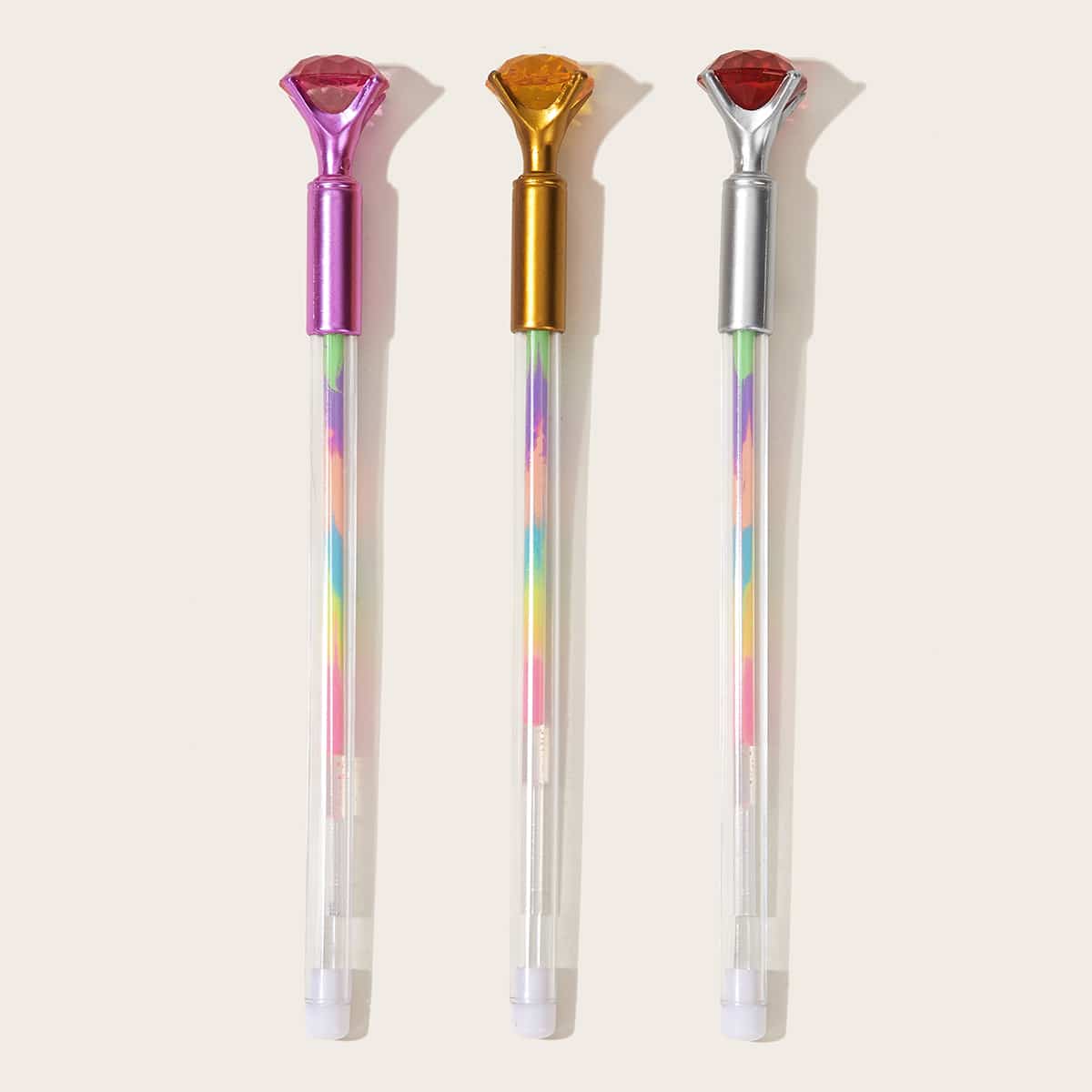 

2pcs Random Diamond Decor Highlight Pen 2pcs