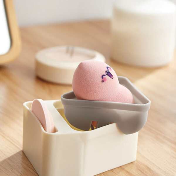 

1pc Makeup Puff Storage Box