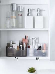 1 adet Saydam Kozmetik Saklama Kutusu - Çok renkli - Görünüm 2