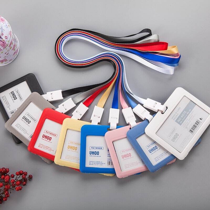 

1pc Lanyard Card Holder, Multicolor