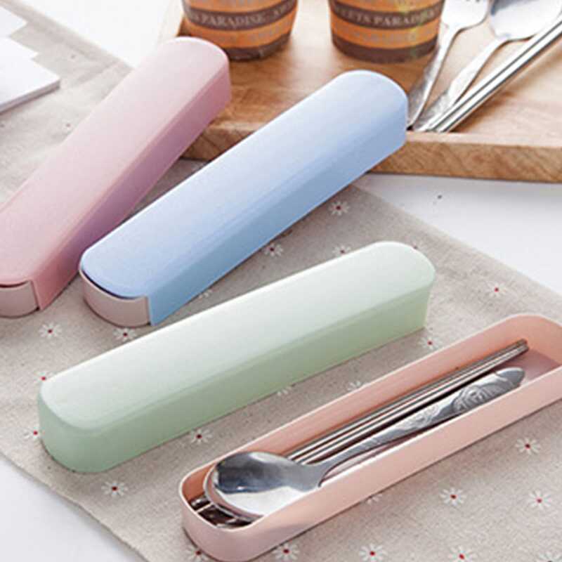 

3pcs Portable Travel Cutlery Set