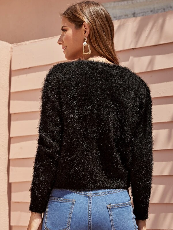 black cardigan shein