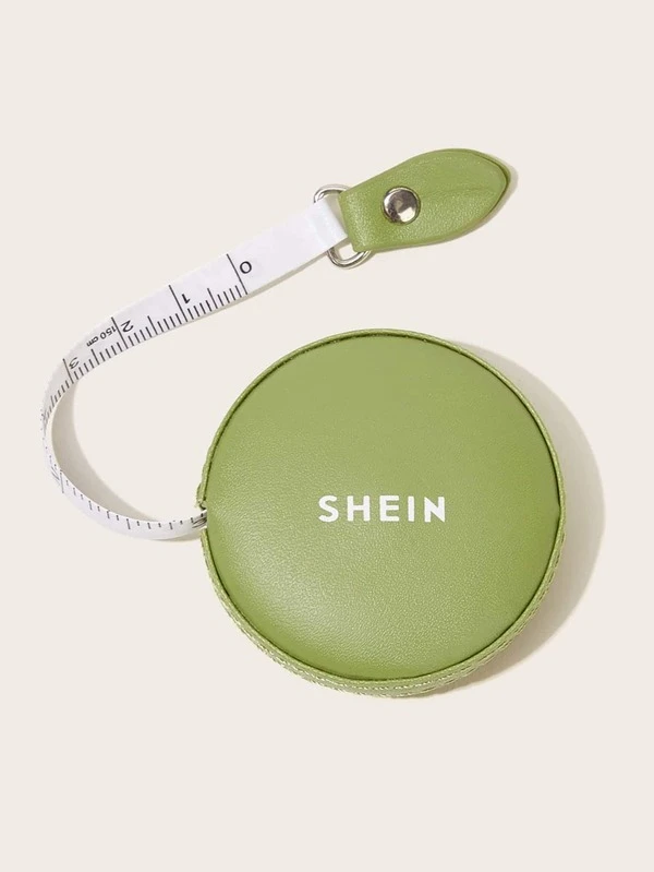 Shein Logo Pu Tape Measure 1pc Shein Usa