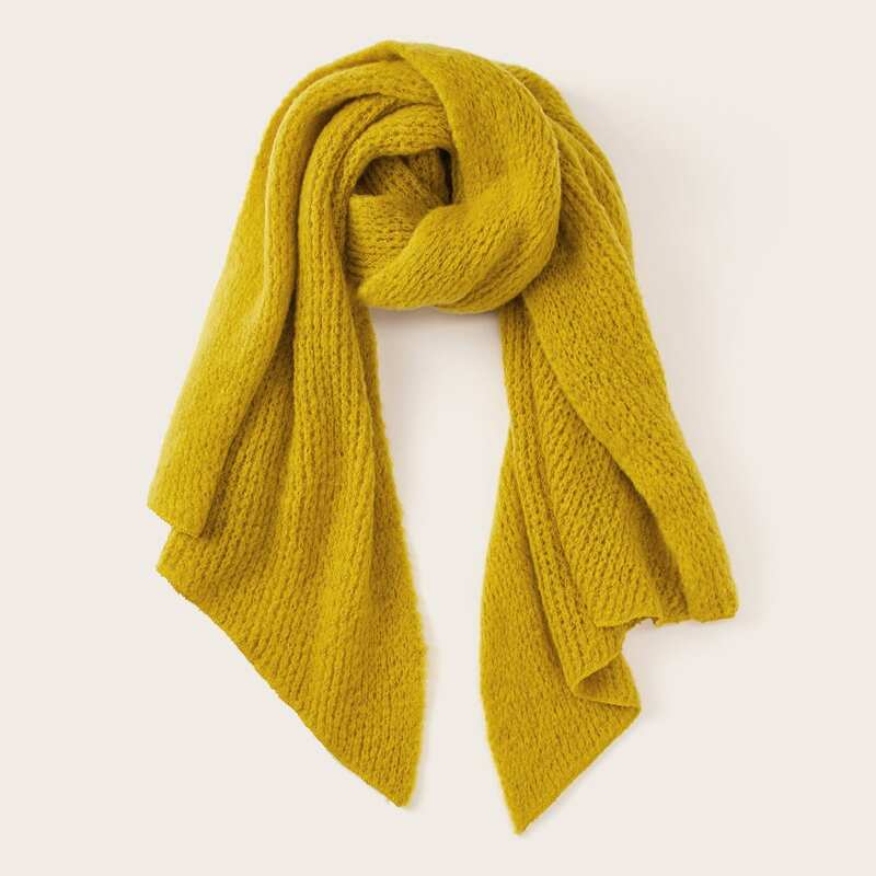 

Simple Solid Scarf, Ginger