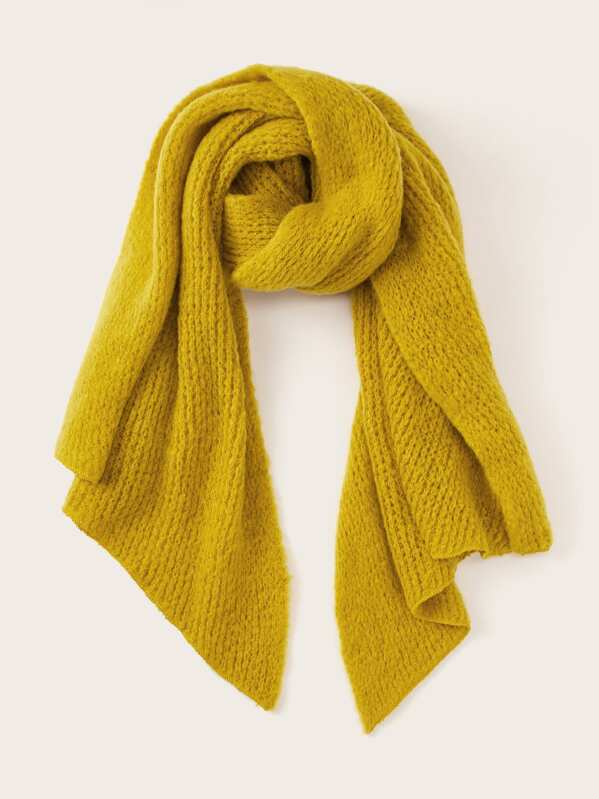 

Simple Solid Scarf, Ginger