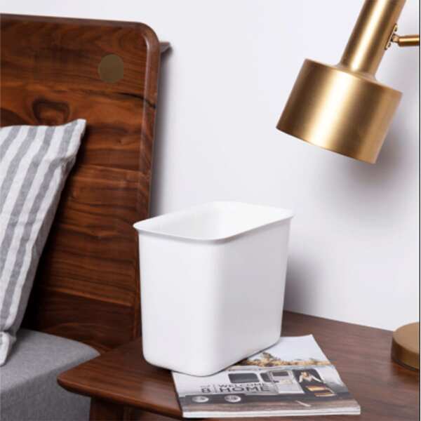 

1pc Solid Color Desktop Storage Box, Multicolor