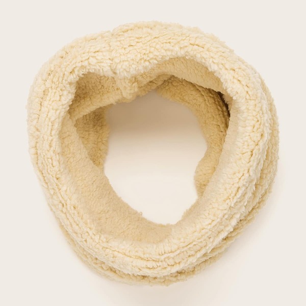 

Toddler Kids Fluffy Ring Scarf