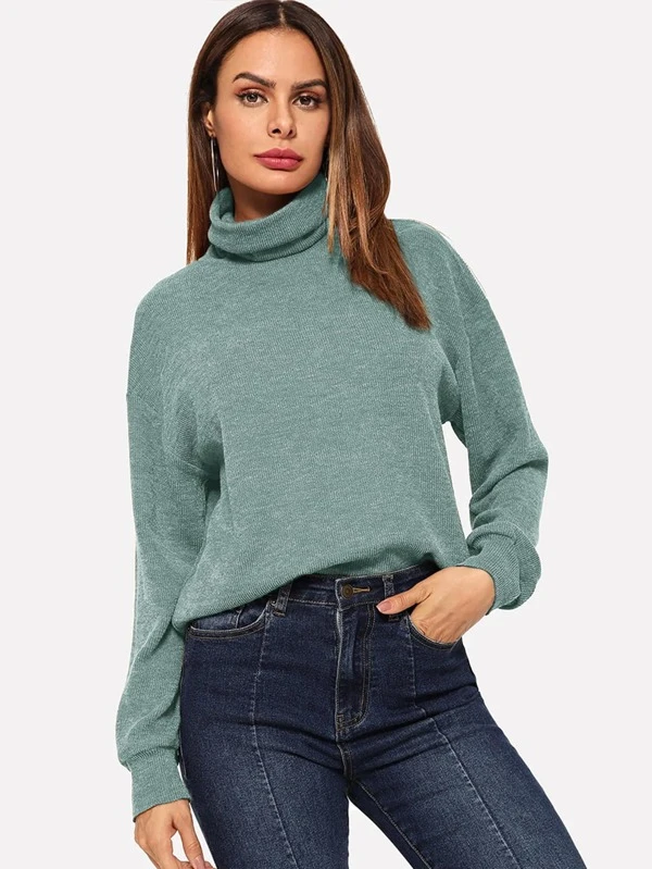 turtle-neck sweaters