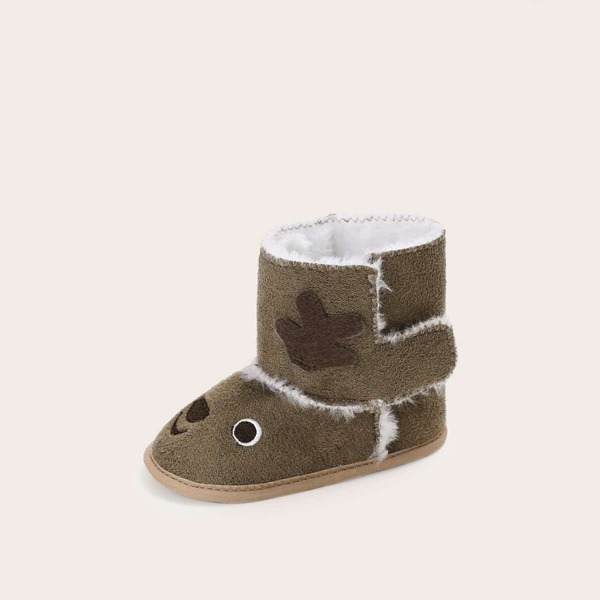 

Baby Boys Deer Short Boots, Brown
