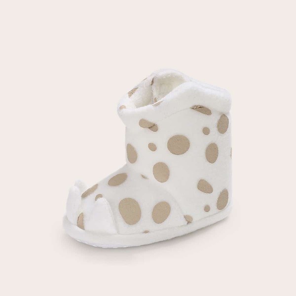 

Baby Girls Cow Pattern Short Boots