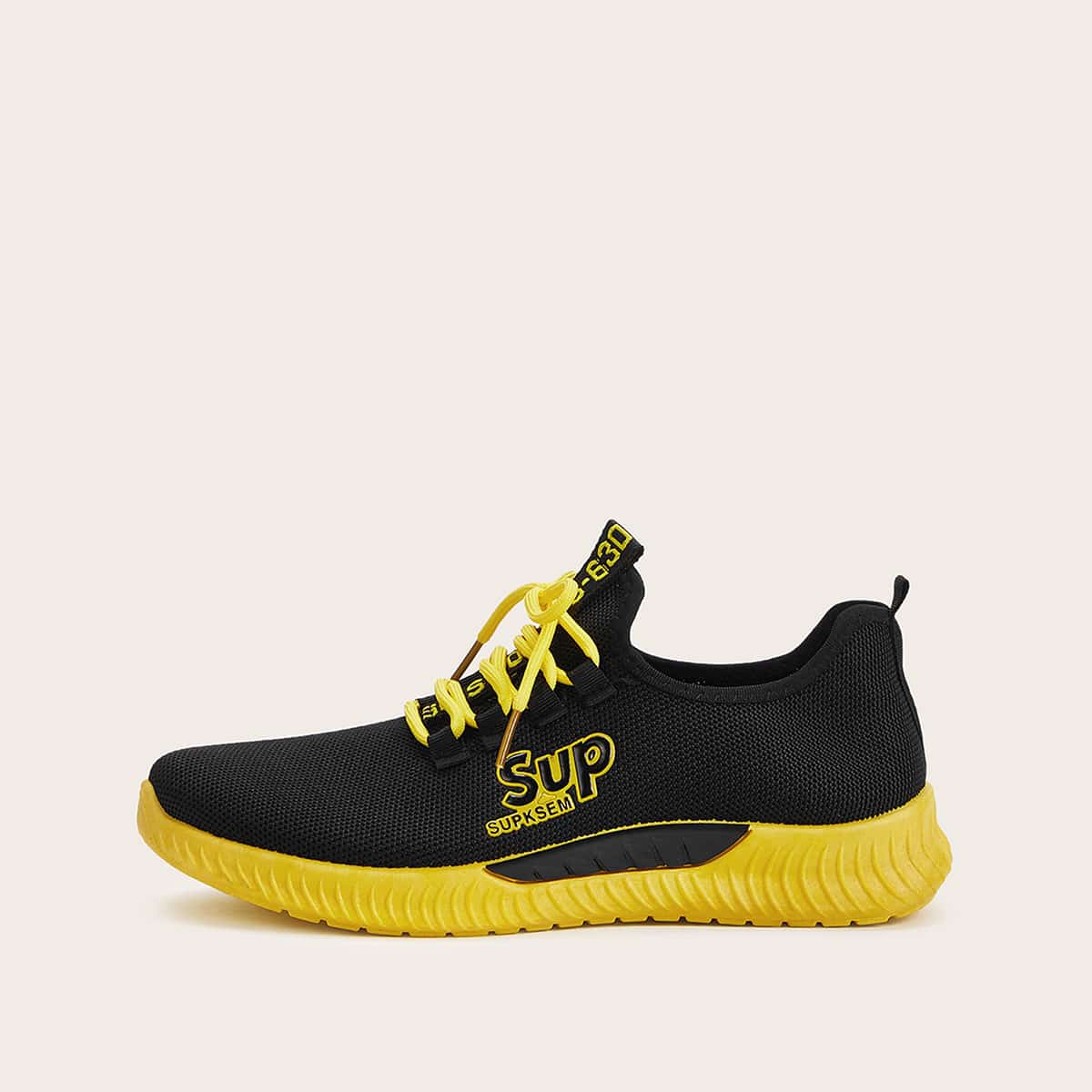 

Guys Low Top Lace Up Trainers, Multicolor