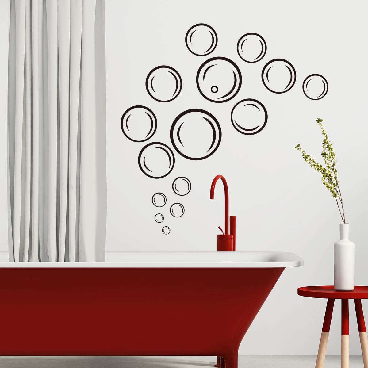

Funny Bubble Bathroom Wall Sticker