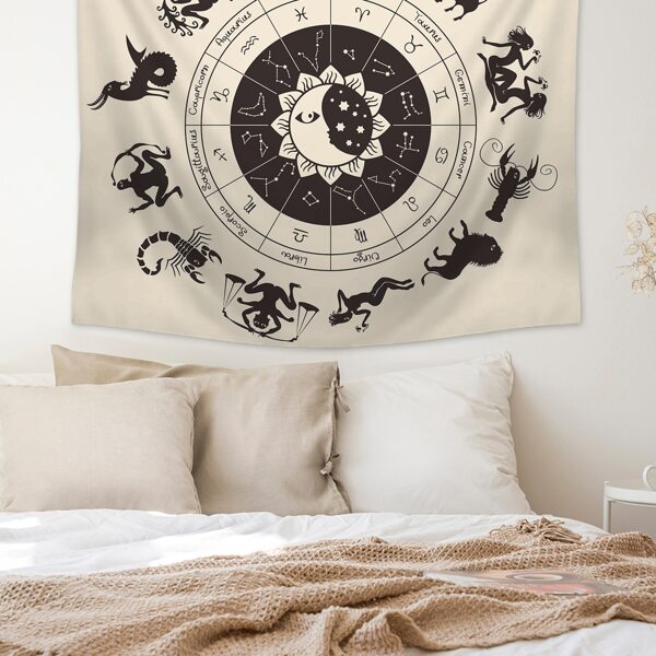 

12 Constellations Print Tapestry