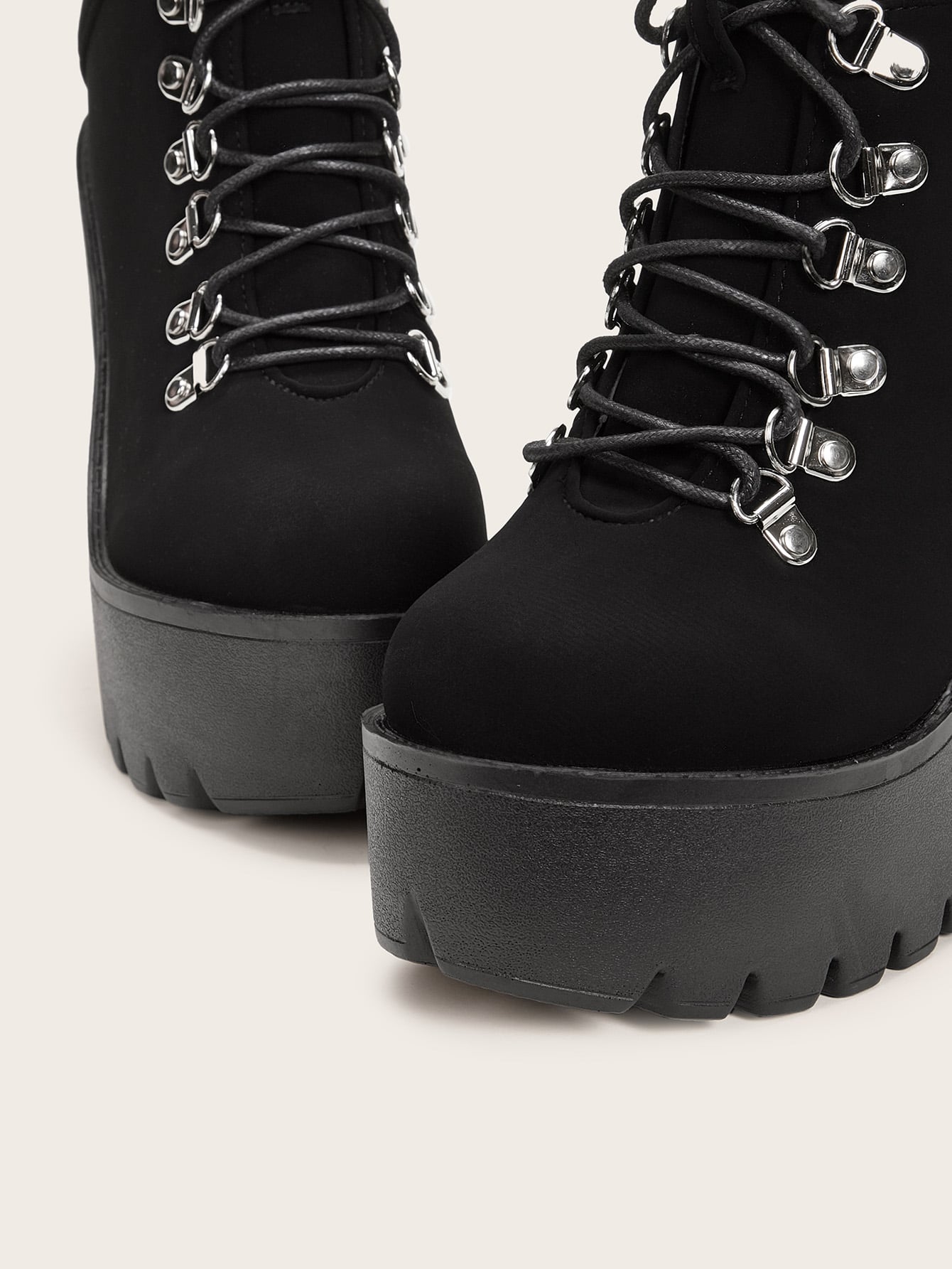 ¿¿Es Esto Lo Nuevo de Botas de montaña con tacón block con cordón ?? | ROMWE