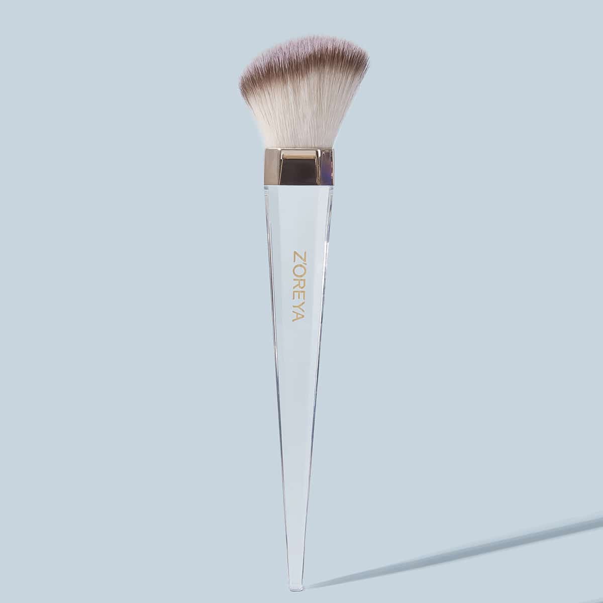 

Duo Fiber Transparent Handle Powder Makeup Brush