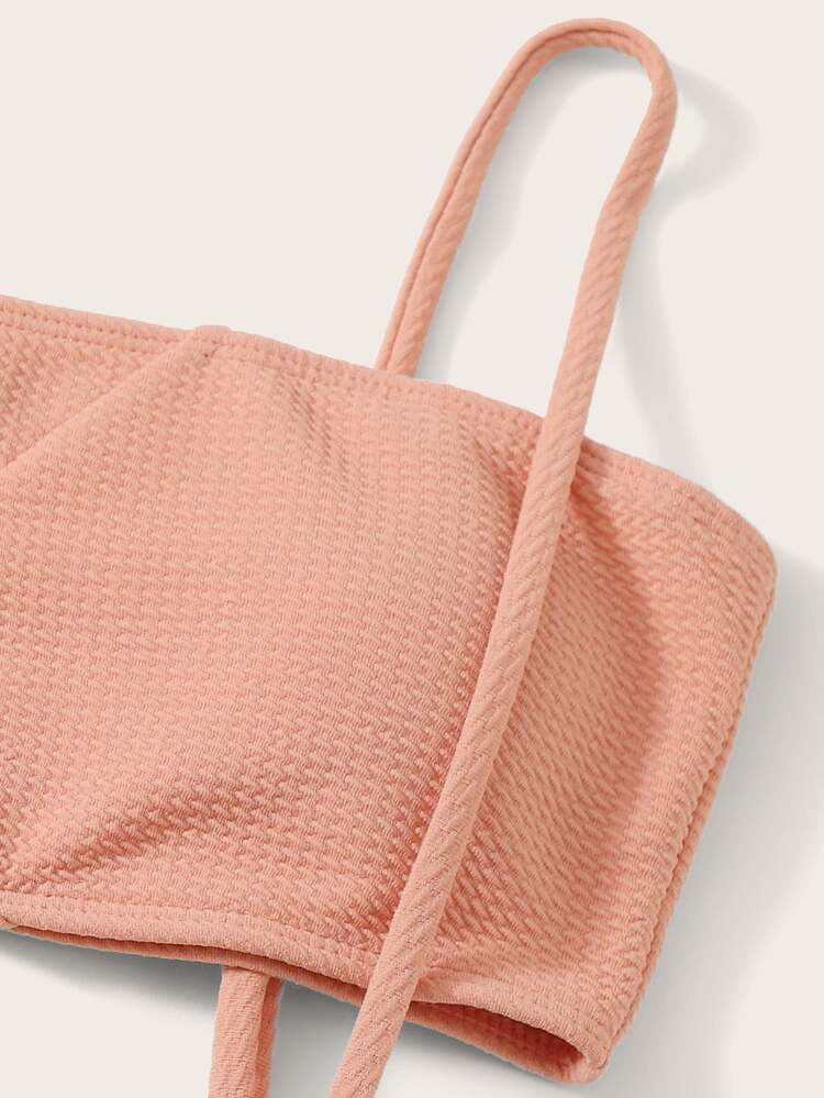 bandeau suspender swimsuit