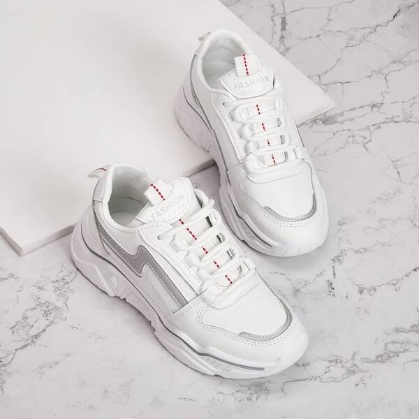 

Lace-up Front Chunky Sole Trainers