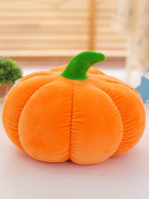 

Pumpkin Shaped Decorative Pillow, Orange