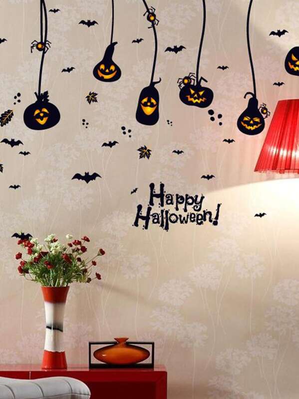 

Halloween Pumpkin Print Wall Sticker