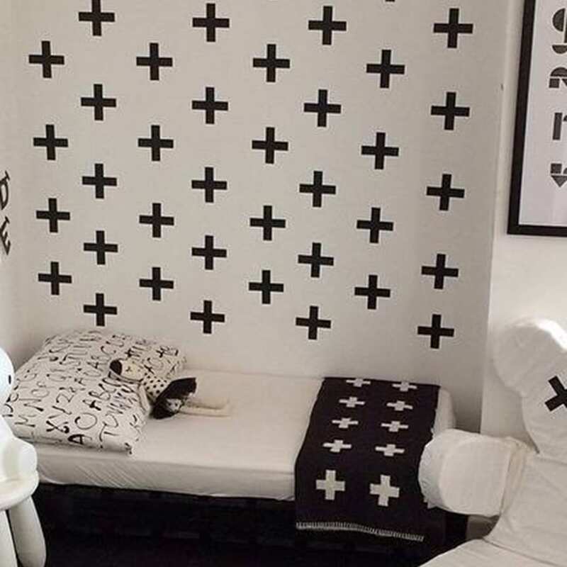 

Cross Print Wall Sticker